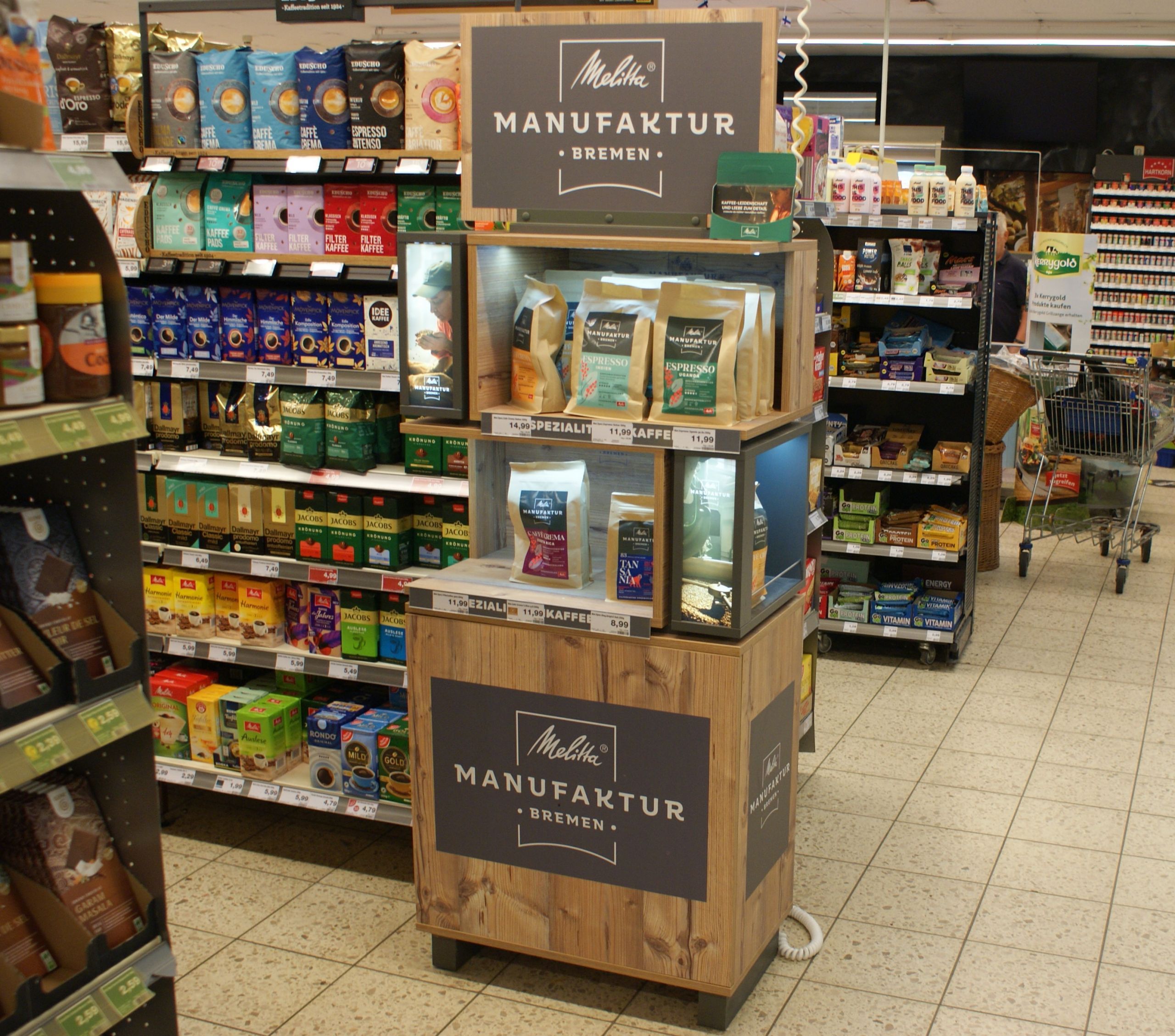 Edeka Bensch Markt Innenbereich 